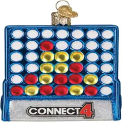 Old World Christmas Connect 4 Ornament