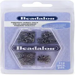 Artistic Wire Beadalon Findings Variety Pack Gm 112-Piece