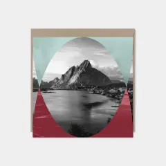 Custom Square Photo Collage Card