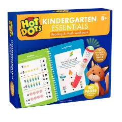 Hot Dots&reg; Kindergarten Essentials Reading & Math Workbook