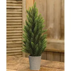 Tahoe Pine Tree With Grey Pot, 17"