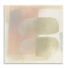 Stupell Industries Two Oval Shapes Wall Plaque Art Design by June Erica Vess