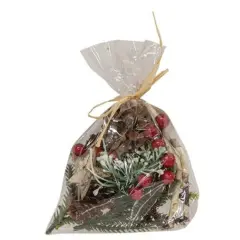 Mixed Pine Berries & Birch Holiday Bowl Filler