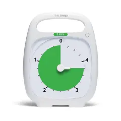 PLUS&reg; 5 Minute Timer, White