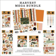 Carta Bella Harvest 12"x12" Collection Kit Mega Bundle