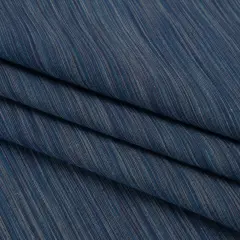 1 Yard Woven Quilting Cotton Fabric Denim Striated Design, 43 Inches Width