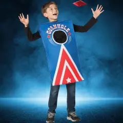 Cornhole Child Costume Tunic with Beanbags Interactive Game Outfit