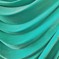 1 Yard Stretch Velvet Fabric Rich Soft Plush 4-Way Stretch Dancewear Costume 58/60" Width Tiffany