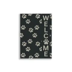 Pawesome Pet Welcome Burlap Garden Flag