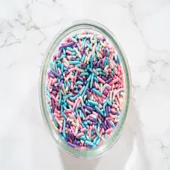 Edible Pastel Colors Nonpareils Sprinkles & Jimmies Sprinkles for Cupcakes 9.4 ounces, Pastel Sprinkles Edible for Cake Decorating (Made in USA)