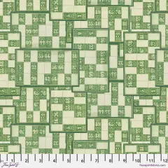 Numbers in Green (pwth266.green) | Eclectic Elements Palette in Green | Tim Holtz | Free Spirit