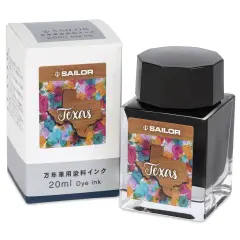 Sailor USA State Ink - Texas, Brown, 20 ml