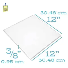 Gel Press Printing Plate - Square, 12" x 12"