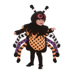 Infant Spider Costume Baby Halloween Plush Bodysuit Outfit