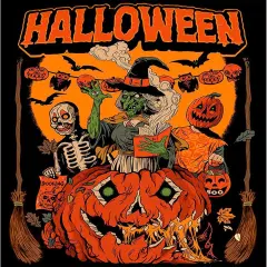 Halloween Paint by Numbers - 16x20 inch (MT21556)