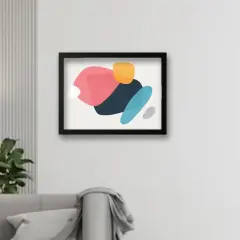 Versatile Frame with Mount &ndash; Hang Horizontally or Vertically, Easy No-Nail Setup!