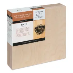 Apollon Gotrick Cradled Wood Panel - 12" x 12", 2-1/2" Profile