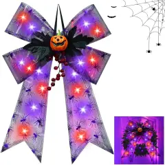 Large 22 Inch Halloween Bows