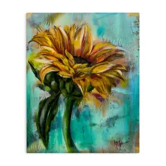 Stupell Industries End Of Summer Sunflower Canvas Wall Art Design by Linda McClure