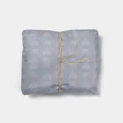 Fine Line Pink and Gray Totem Gift Wrap
