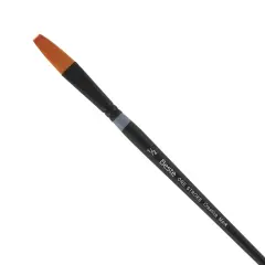 Creative Mark Beste Golden Taklon One Stroke #2 - 2 Pack Artist Brush, Professional Watercolor Brushes, For Acrylic Painting, Short Handle, Sharp Edges, Hand-Tied & Shaped