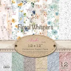 Asuka Studio Collection Pack 12"X12"-Floral Whispers