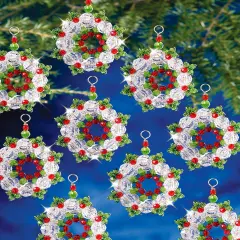 The Beadery Holiday Beaded Ornament Kit