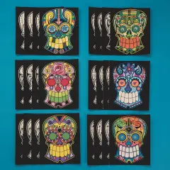 Velvet Art Skull Posters (Pack of 24)