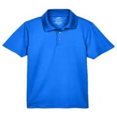 UltraClub&reg; Youth Cool & Dry Mesh Piqu&eacute; Polo Royal