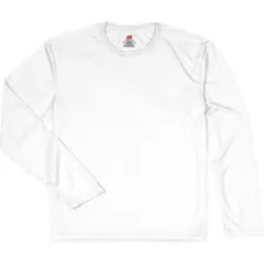Hanes&reg; Cool DRI with Fresh Long-Sleeve Performance T-Shirt White