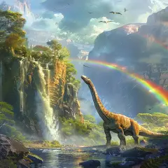 Dinosaur Diamond Painting Kits - 12x16 Inch