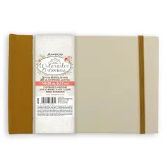 Create Happiness Mixed Media Journal Watercolor Pages-5.51"X3.54", 18 Pages