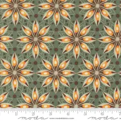 Spiced Florals in Eucalyptus (30762 19) | Acorn Hollow | BasicGrey | Moda