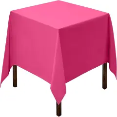 Fuchsia Square Table Cloth