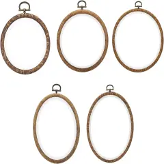 Mixed Sizes Embroidery Hoops Set