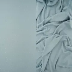 Knit Jacquard Swiss Dot Fabric 1 Yard Stretch Textured Lightweight 58/60" Wide Blue LT