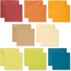 Single Panel Blank Cards with Envelopes