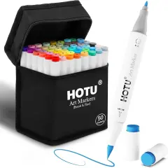 50 Colors Dual Tip Markers