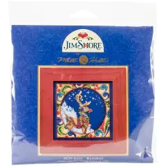Mill Hill/Jim Shore Counted Cross Stitch Kit 5"X5"-Reindeer
