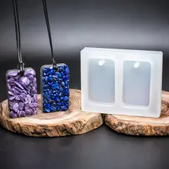 Handmade Deep Double Pendant Mold