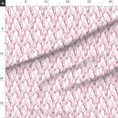 Various Fabrics by the Yard or Fat Quarter Pink Ballet Shoes Dance Girls Custom Printed Fabric by Spoonflower