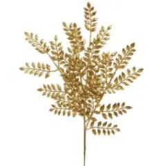 23" Gold Glitter Ash Spray - Set of 6, Festive Holiday Accents, Ideal for Christmas Decor & Floral Arrangements - Perfect for Home, Office - 2024 Christmas Collection, Floral Home by Artificial Flowers