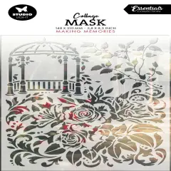 Studio Light Essentials Stencil 5.83"X8.27"-Making Memories
