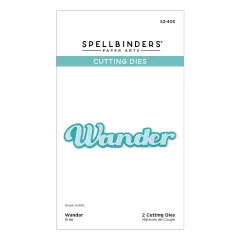 Spellbinders Etched Dies From Storytelling-Wander
