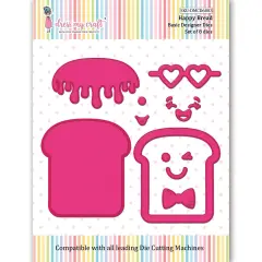 Dress My Craft Basic Designer Dies-Happy Bread
