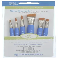 Princeton Select Brush Set 6/Pkg-SELECT BRUSH SET 22