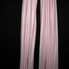 1 Yard Low Stretch Lt. Pink Tricot Polyester Fabric 108&Prime;-120&Prime; Wide