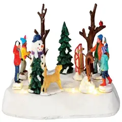 Lemax Look Out! - Snowball Fight