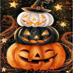 12x16inch - 5D Halloween Diamond Painting Kits for Adults