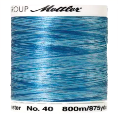 Aqua Waters (4880-9930) | Poly Sheen Multi (800M / 875Y) | Mettler Thread
